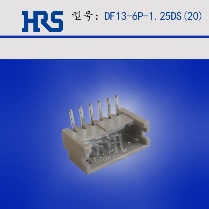 ����������DF13ϵ���������DF13-6P-1.25DS(20)6pinHRS������