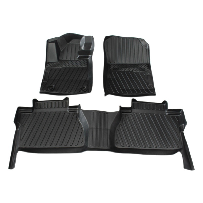 Transfronterizo al por mayor TPE estera del pie del coche Tantu TUNDRA suministro directo de fábrica coche especial de 3 piezas a prueba de agua resistente al desgaste