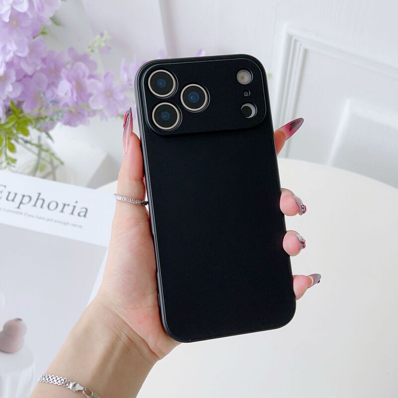 适用iPhone17promax全系列魔方直边液态硅胶手机壳全包精孔手机壳|undefined