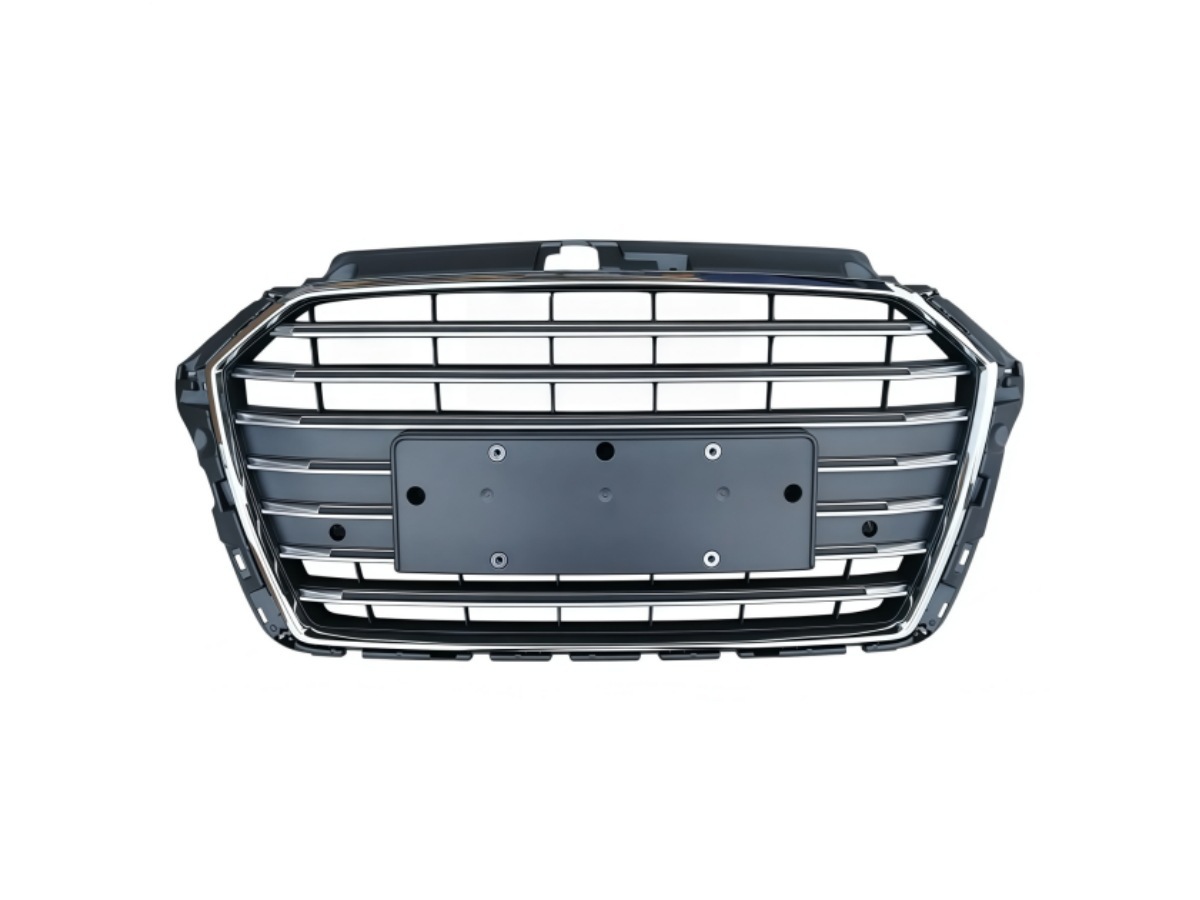 17-20, suitable for Audi A3, S3 front bumper, large front bumper, A3 modified to S3 style, front face