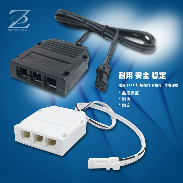 Оптовая продажа от производителя: соединитель DuPont для светильников, 3-портовая распределительная коробка, разъем для светодиодных лент, проводной соединитель DuPont