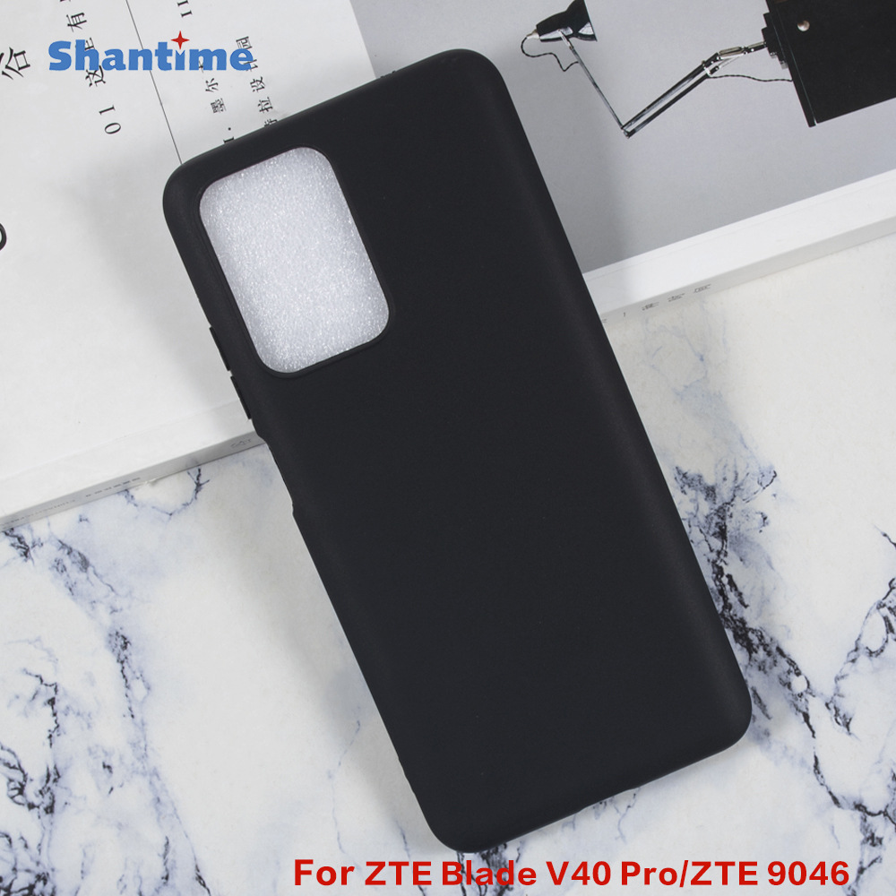 适用ZTE Blade V40 Pro手机壳翻盖手机皮套TPU布丁套软壳