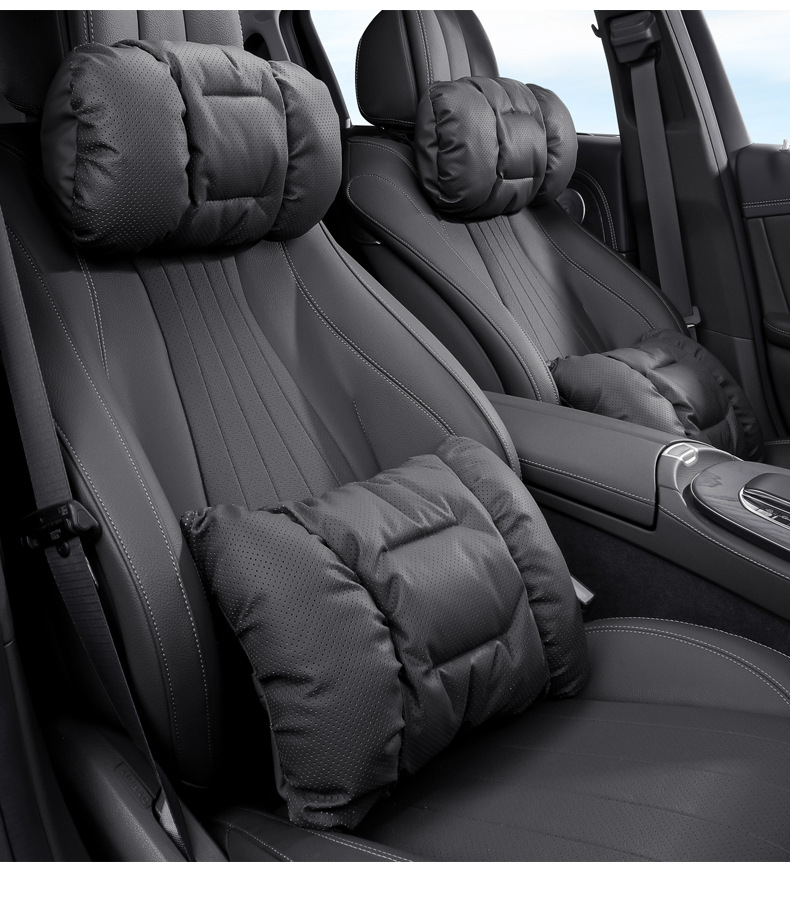 Suitable for Mercedes-Benz car headrest S-class Maybach E300L/C260L/GLE/GLC/GLB neck pillow waist cushion