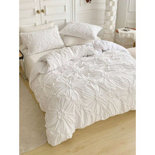 F 61525 3D textured solid bedding set 3D ���徾��������Ʒ��
