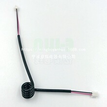 23456芯PU小弹簧卷线成人用品伸缩弹力线TPE漆包线耳机电源连接线