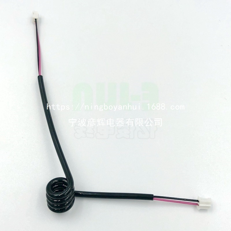 23456芯PU小弹簧卷线成人用品伸缩弹力线TPE漆包线耳机电源连接线