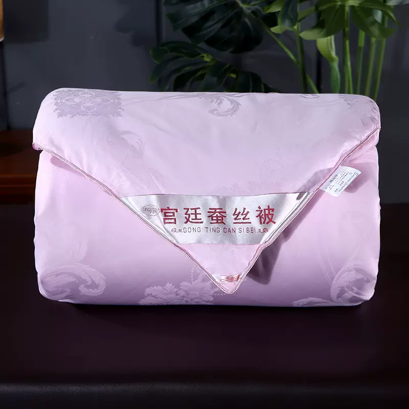 冬季被子加厚会销活动礼品蚕丝被全棉被子纯棉蚕丝单双人学生被芯
