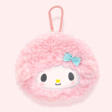 正版授权三丽鸥美乐蒂库洛米公仔儿童毛绒玩具挂件卡包笔袋收纳