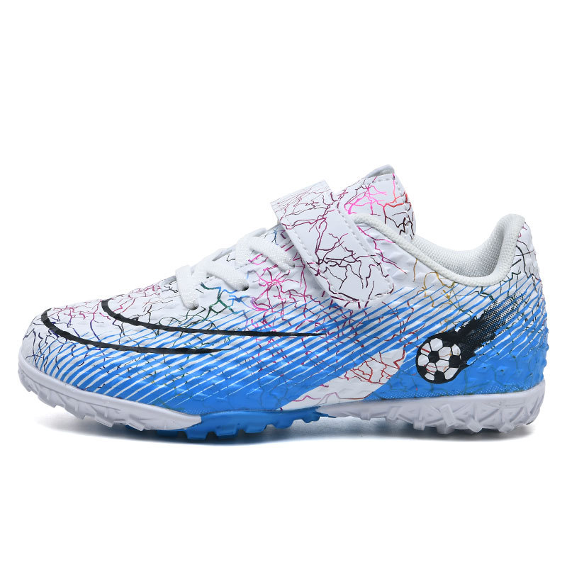 Zapatos de fútbol infantiles, zapatos de entrenamiento para niños y niñas, zapatos de fútbol transpirables para niños y niñas, zapatos antideslizantes para hombres y mujeres