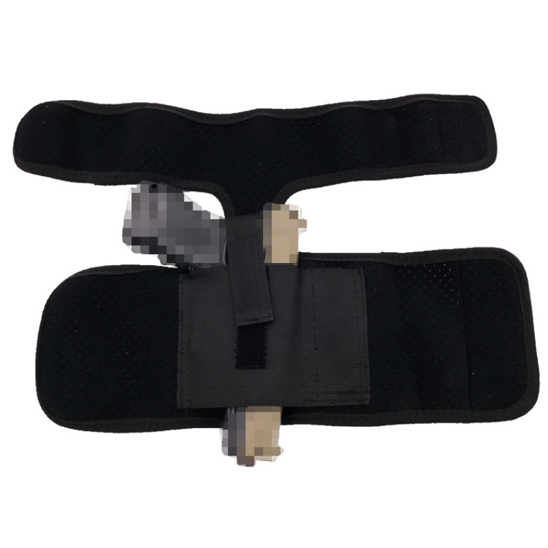 Outdoor Tactical Leg Invisible Gun Holster Neutral Breathable Leg Holster Multifunctional Foot Holster