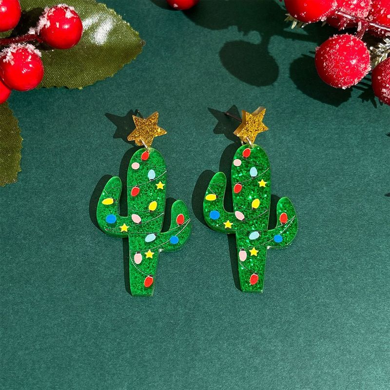 メーカー直販越境クリスマス祭り耳飾りファッション創意クリスマス帽子ヒツジピアスイヤリング卸売り|undefined