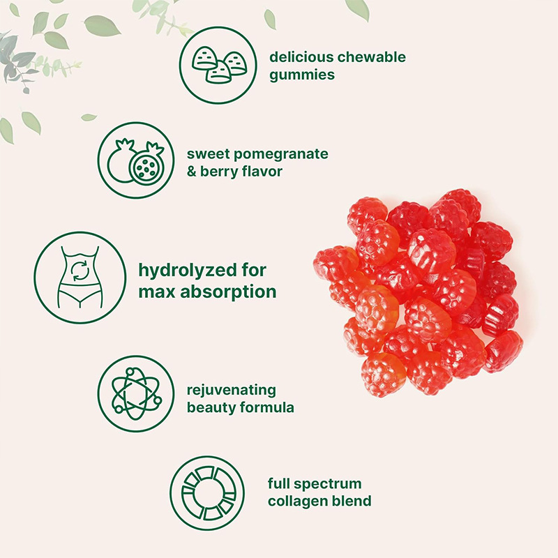 跨境热销亚马逊胶原蛋白软糖collagen gummies工厂代工OEM/ODM|undefined