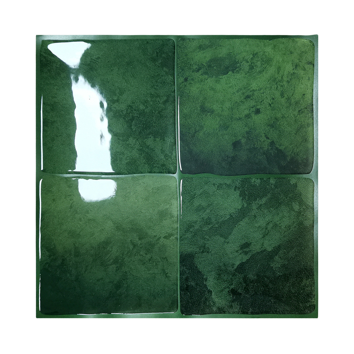 Autoadhesivo tridimensional cocina antiincrustante pegatinas de goteo renovación del hogar azulejos de lavandería cuadrada decoración interior papel pintado