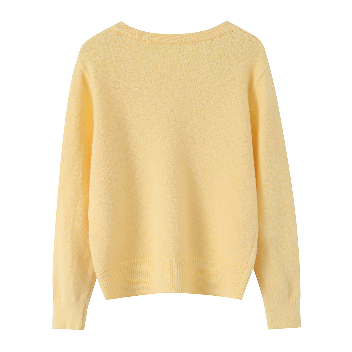 ZAZA estilo europeo al por mayor estilo de moda de mujer estilo de diseño casual estilo cardigan de color sólido suéter