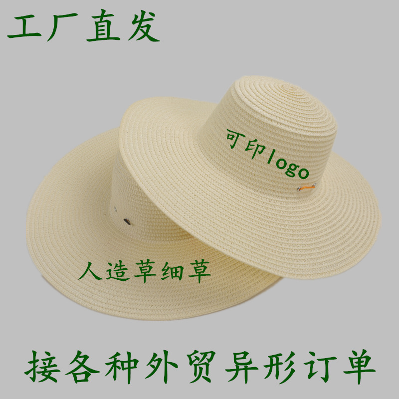 農民の麦わら帽子の大きなつばの麦わら編みの工事現場の労働保護の屋外の日よけの麦わら帽子の日焼け止めの男女の子供の絵画の帽子|undefined