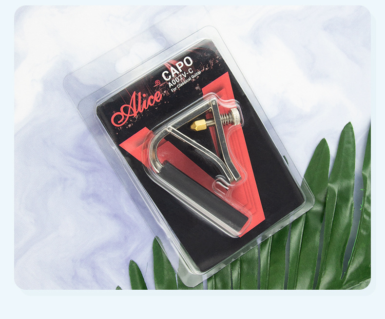 Capotasto in metallo Alice A007V-C per chitarra - Accessori speciali per chitarre classiche_voghion.com