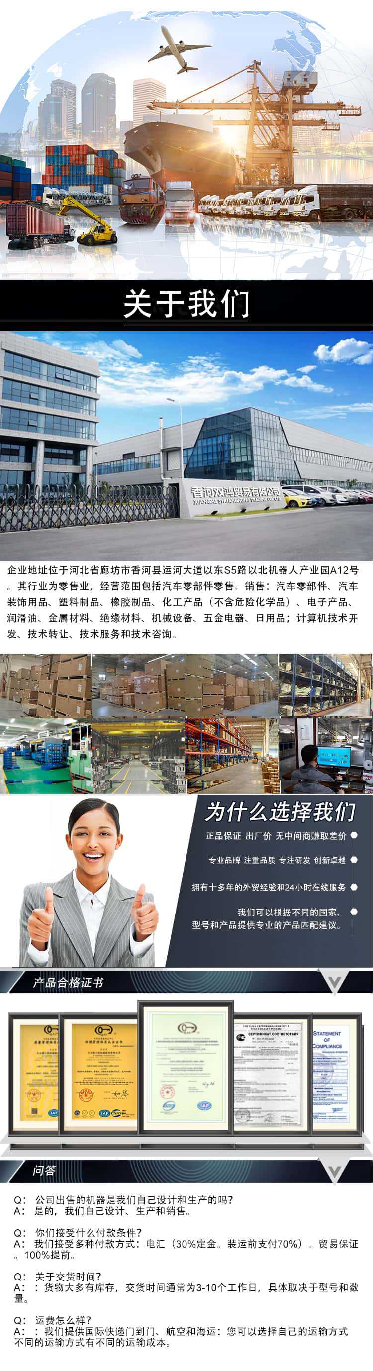 58101M6A00 wholesale high quality ceramic brake pads for Hyundai Kia models original quality