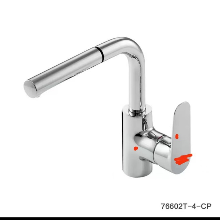 Ko/Pull-Out Basin Faucet Wash Basin Wash Basin Bathroom Above Counter Basin Hot and Cold Faucet 76602