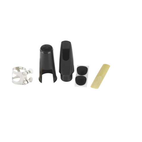 Manufacturer wholesale alto saxophone mouthpiece set five-piece mouthpiece hat clip reed tooth pad musical instrument wholesale