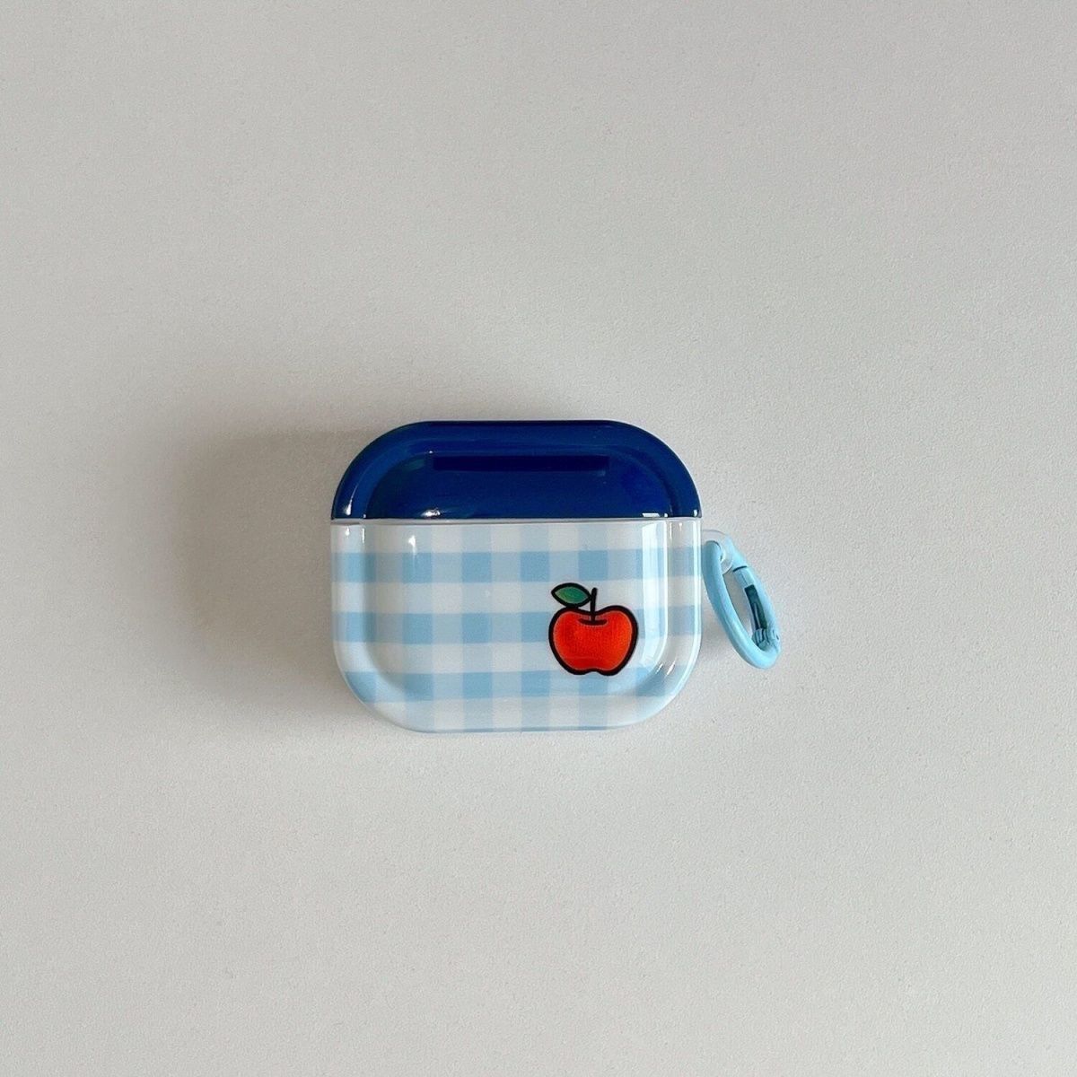 Blue Grid Red Apple AirPods4 Bluetooth Cover AirPods Pro3 auriculares 5th Generation