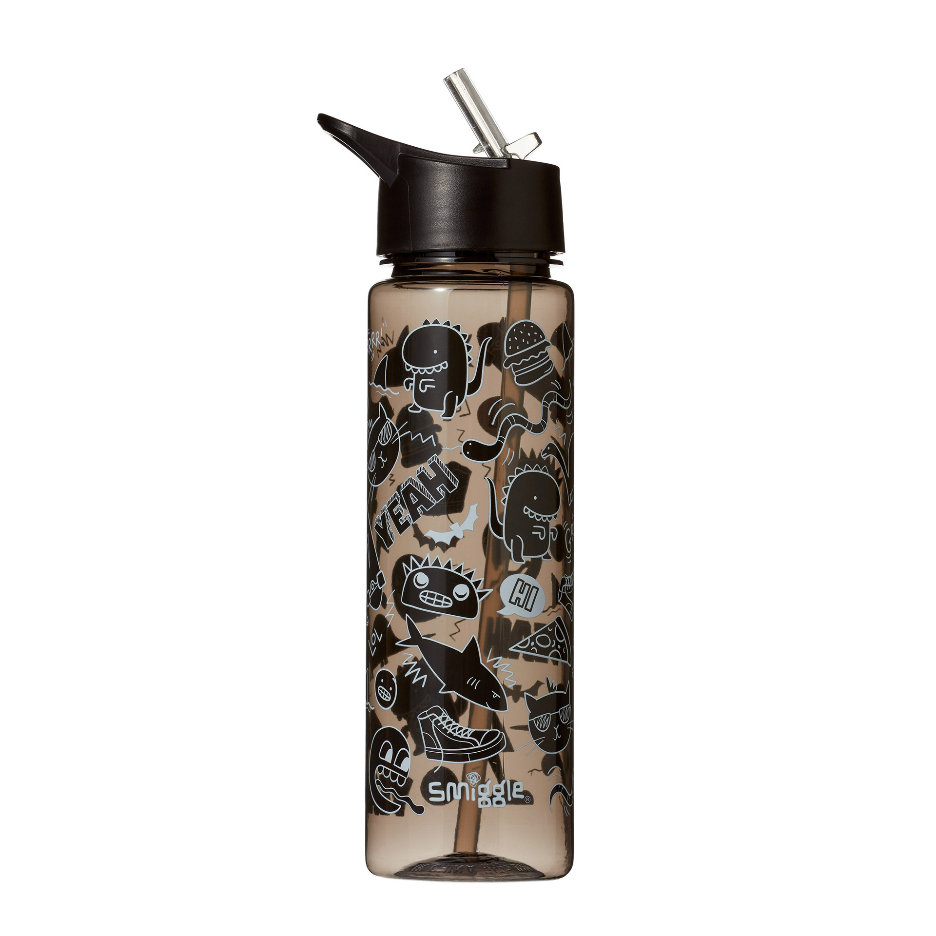 Taza de agua australiana tritan paja plástico niños y niñas estudiantes ligero transparente taza práctica