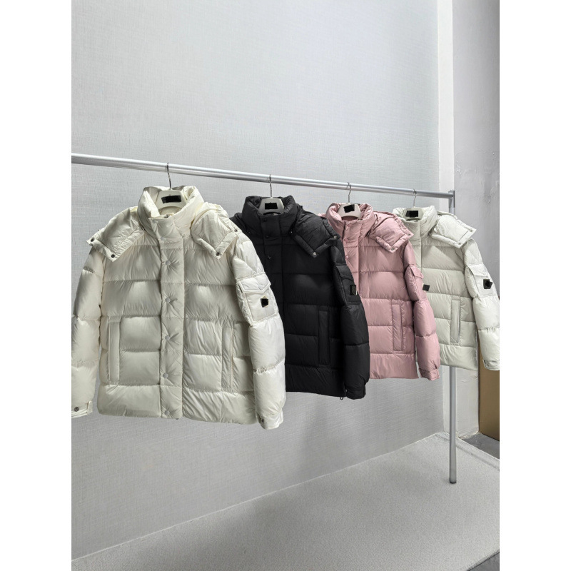Putian Mengjia High-End Version Moncler Hanovcrtan Short Matte Maya down Jacket Solid Color 2026 New Model