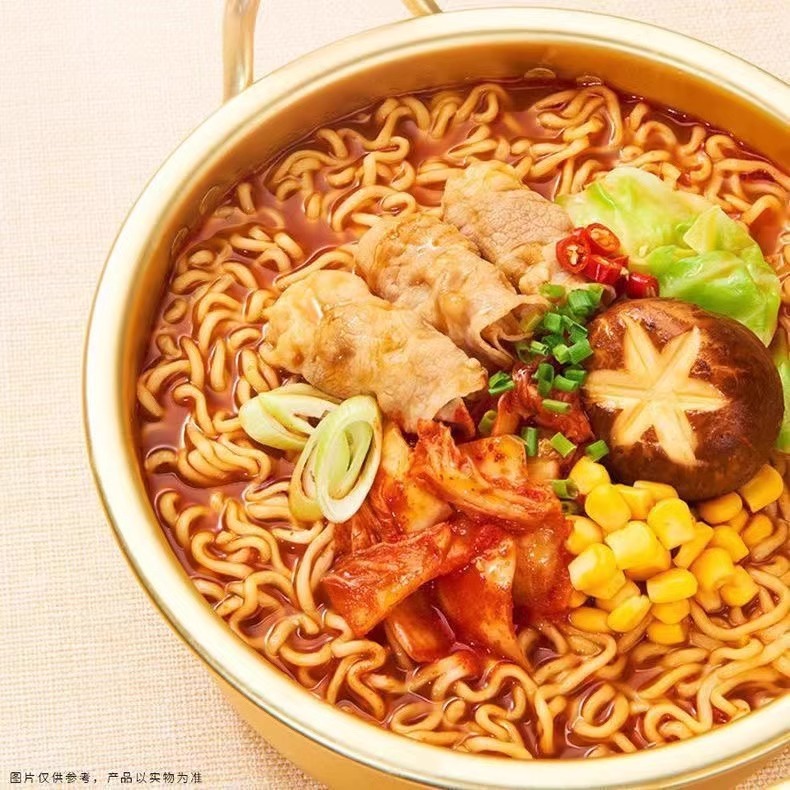 統一スープの達人インスタントラーメンの全箱24袋の日本式豚骨ラーメンのインスタントラーメンの袋は韓国式の辛い牛肉の麺を出します。