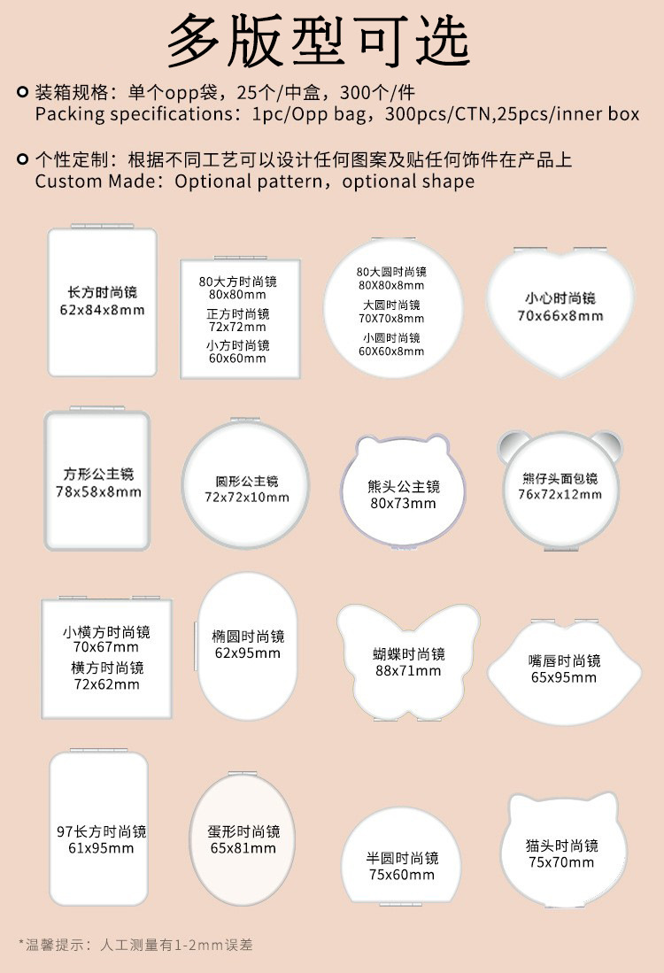 版型多样