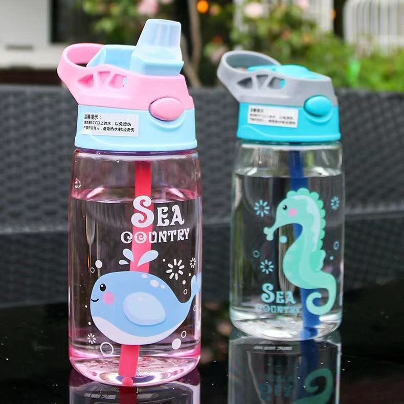 Hermetic shatterproof plastic children's handheld teapot for…