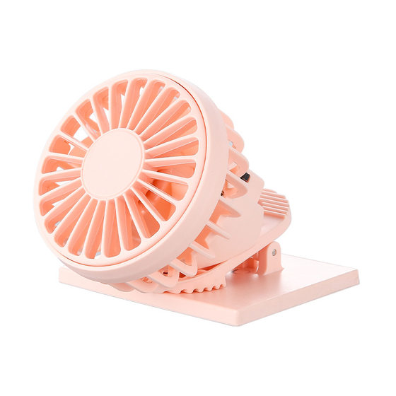25 New Cross-border Explosion Clip Cap Fan Solar Charging Portable Travel Mini Handheld Fan