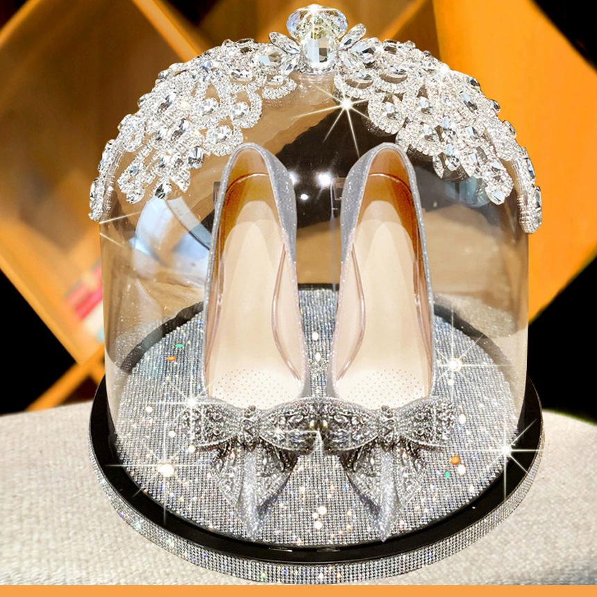 Yingsi Aiya ручной работы Little Red Book Circle Тибетская свадебная обувь Коробка готовой продукции