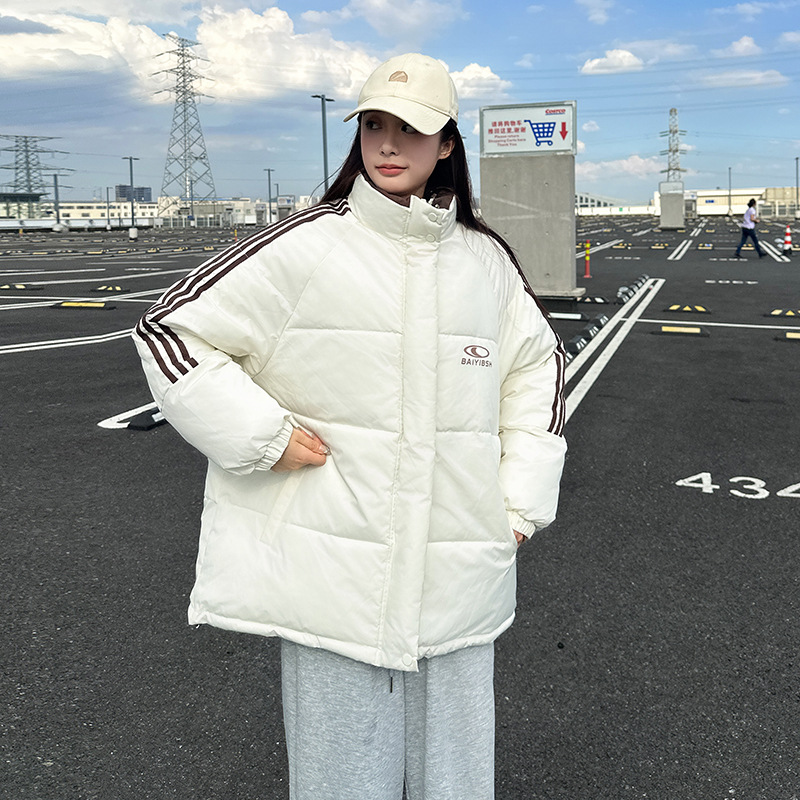 Ropa de algodón para mujeres 2024 invierno nuevo estilo coreano engrosado abrigo de algodón suelto sensación de alta calidad chaqueta de algodón de pareja de estudiantes image 5
