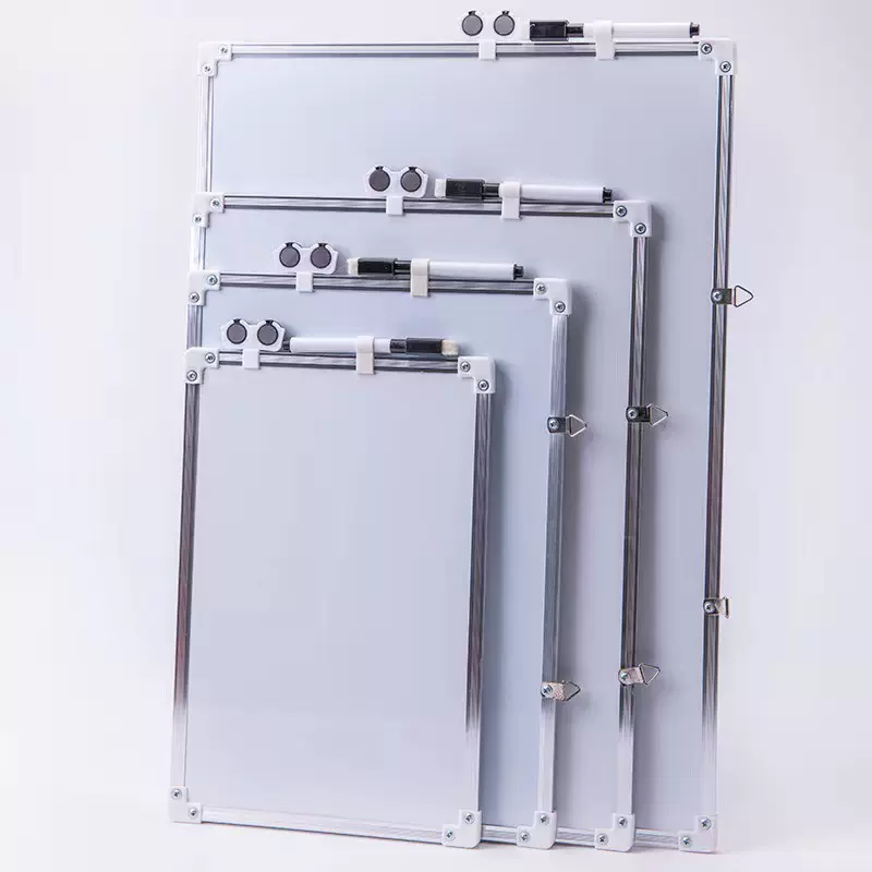 白板双面铁家用儿童磁性教学板可擦办公教学写字板铝合边儿童教具