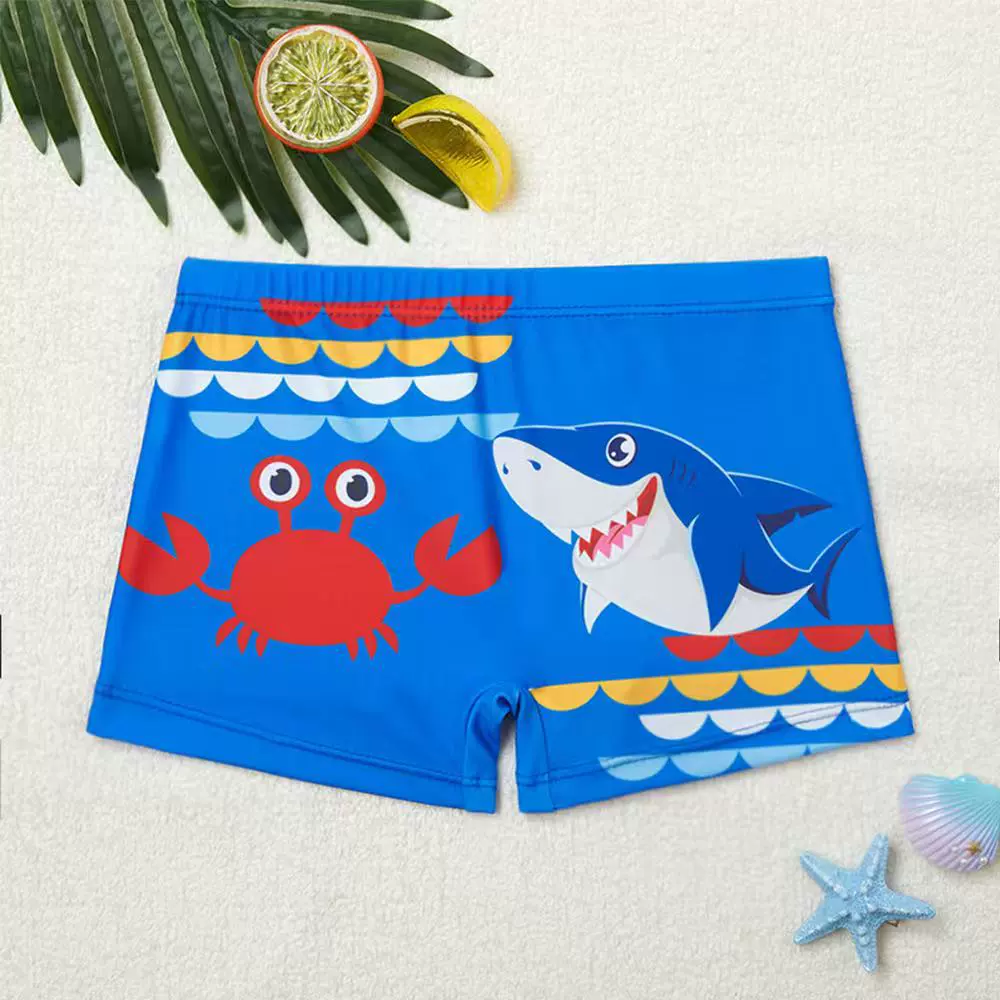 2025 новых детских быстросохнущих плавок с мультяшным принтом, дышащие и удобные плавки, необходимые плавки на складе производителей