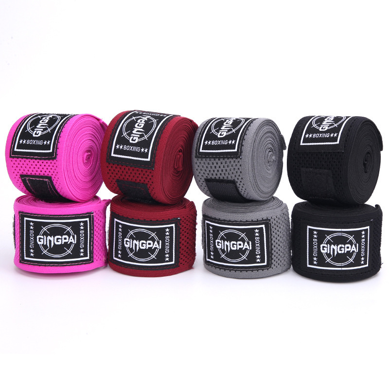 Knuckles Boxing Bandage Men's Sanda Protective Armor Tie Hand Belt Muay Thai Hand Winding Fighting Hand Armor Cloth Women's Gloves Boxing Fighting