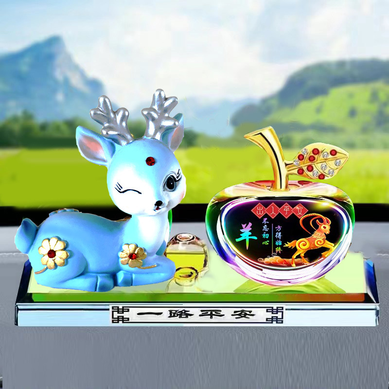Car ornaments car center console cartoon lady perfume seat car interior decoration aromatherapy lasting car supplies