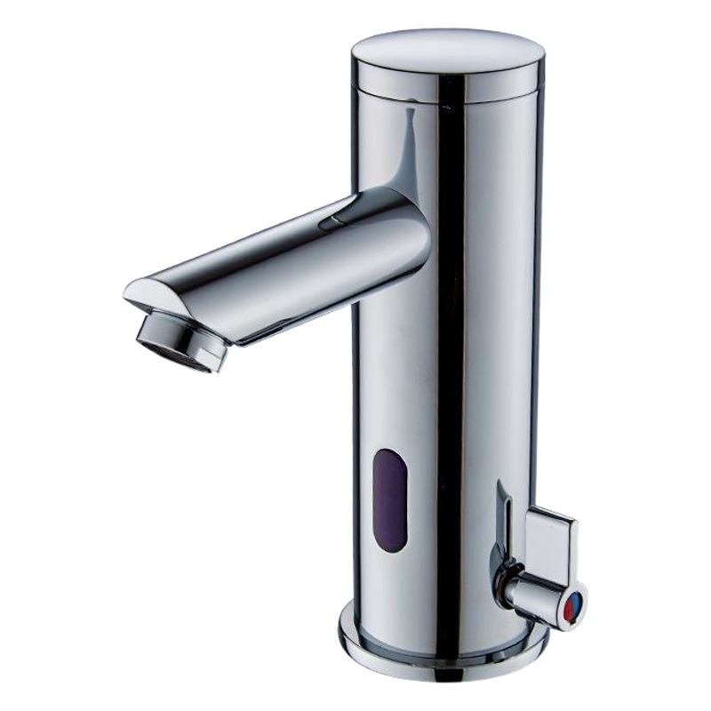 Cobre automático de inducción inteligente grifo caliente y frío integrado inducción grifo infrarrojo inducción lavadora de manos