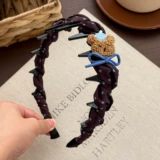 蓝结小熊发箍