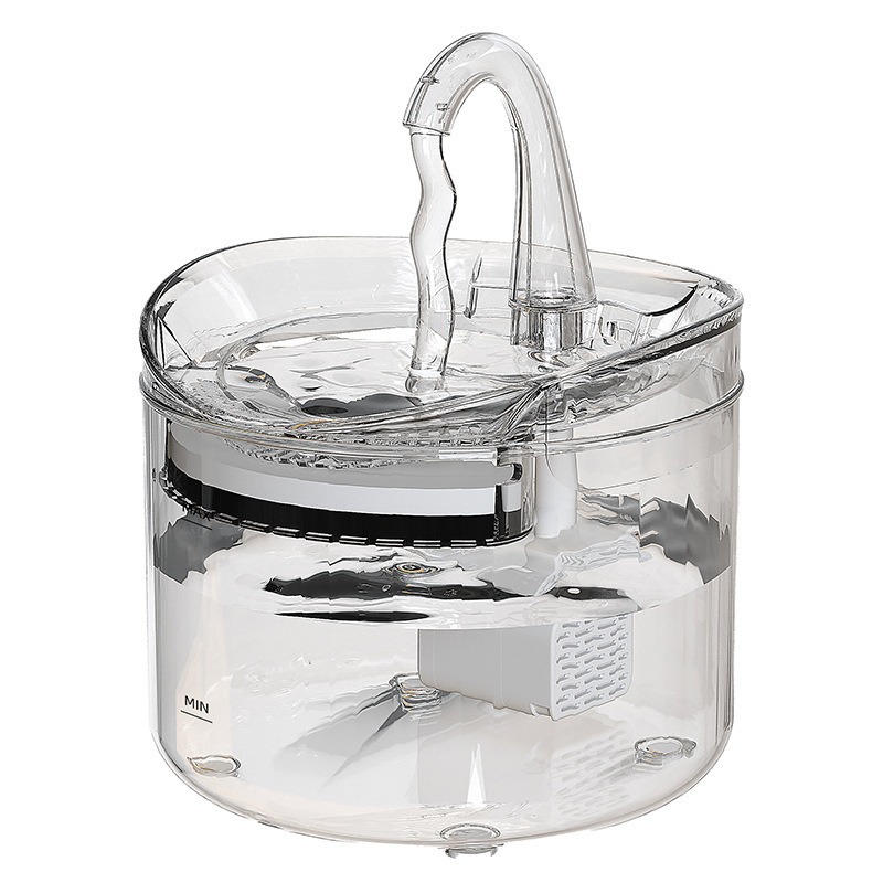Máquina de beber automática para mascotas, alimentador de agua transparente para gatos y perros, nuevos productos para gatos transfronterizos, fabricantes de productos para mascotas