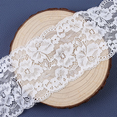Double-sided lace trim Nylon lace trim Elastic floral lace Fashion lingerie and pajama lace trim accessories