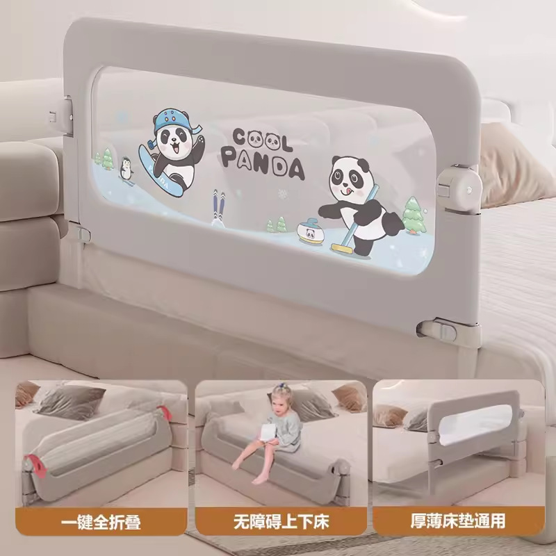 플래그십 그레이 서핑 팬더 [U자형 베이스로 구멍을 뚫을 필요가 없고 침대가 손상되지 않음] 고정 스트랩 포함