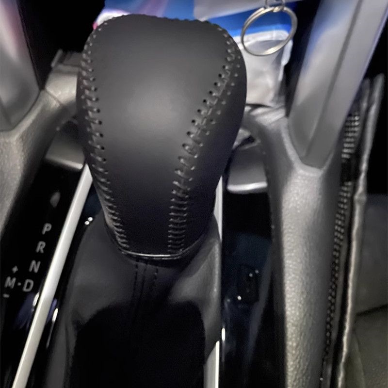 Suitable for Toyota Camry 2022-2023, gear shift cover for 2024-2025 new model Asia Dragon, genuine leather gear shift knob cover
