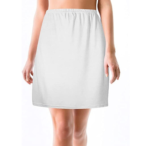 Export large size anti-peep lining skirt, safety skirt breathable short skirt anti-transparency summer female export half-sleeve under skirt 