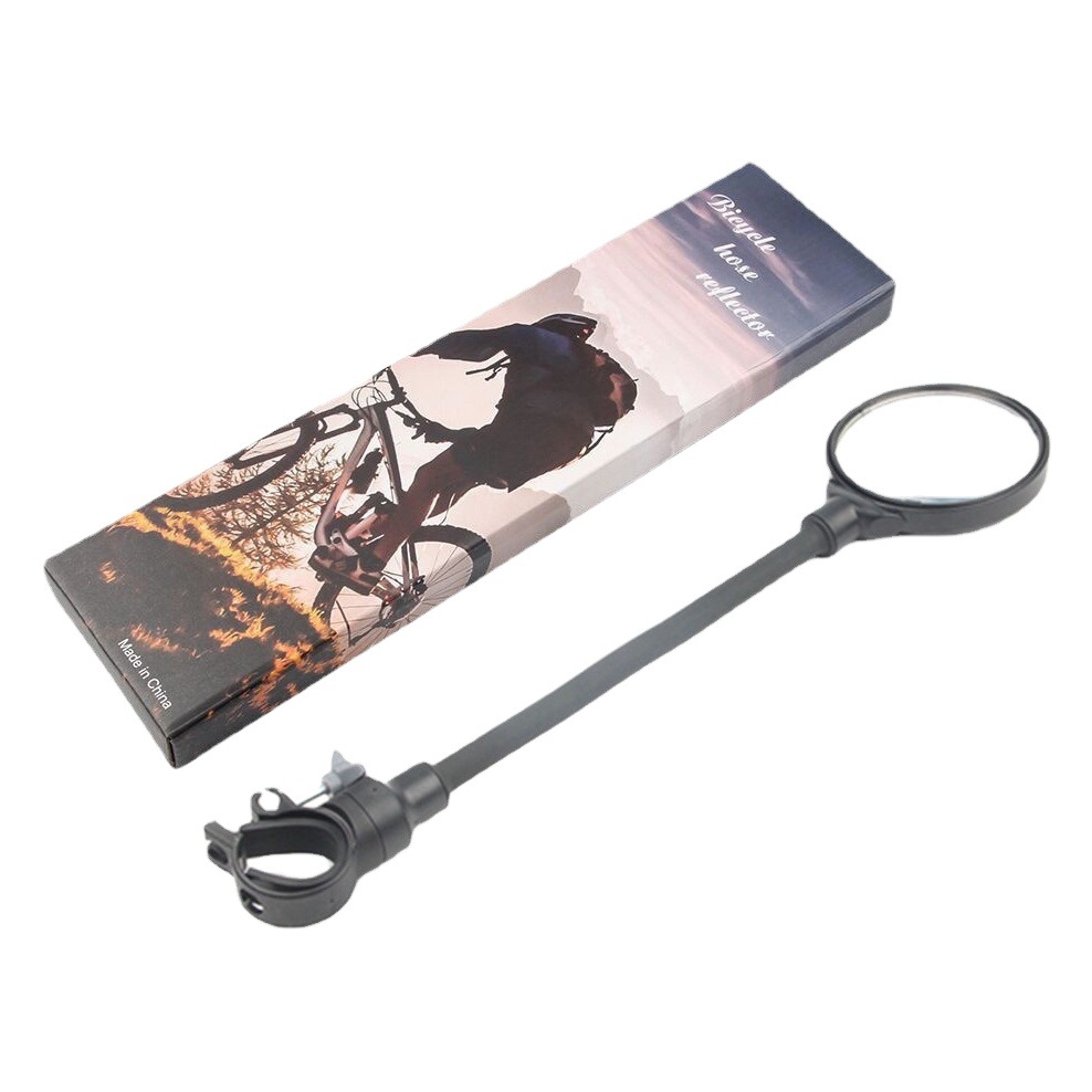 DRCKHROS reflector de la bicicleta de la motocicleta 360 Giratoria espejo retrovisor de ajuste de la manguera del Vehículo Eléctrico