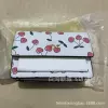 Вишнёвый с белым