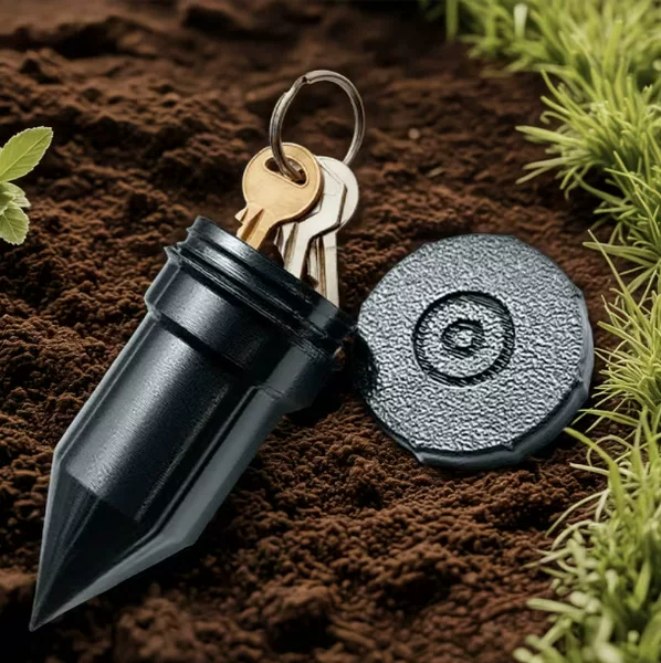 New Product: Hidden Realistic Sprinkler Key Hideaway, Waterproof Hidden Storage Device, Anti-Loss Organizer