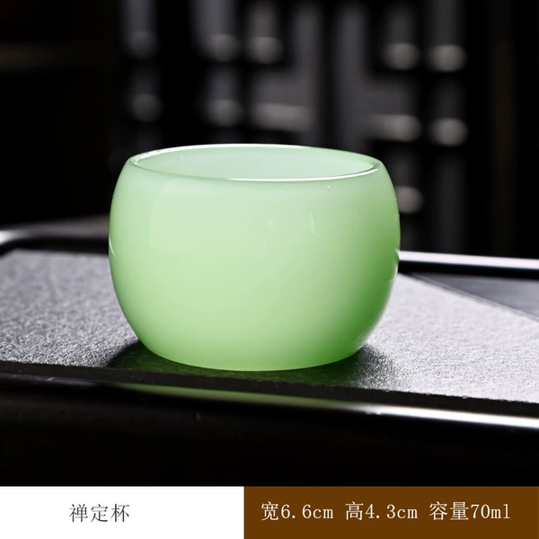 Glazed Meditation Cup Blue