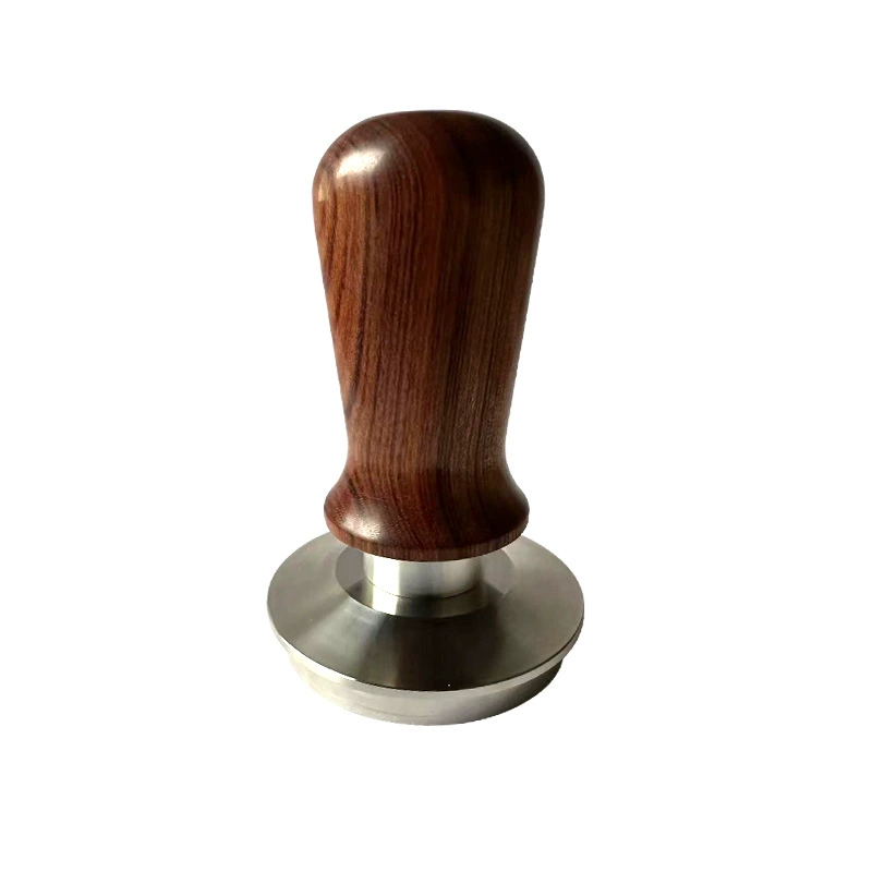 (Cross-border trading), coffee elastic handle stainless steel from natural wood, teaches balance