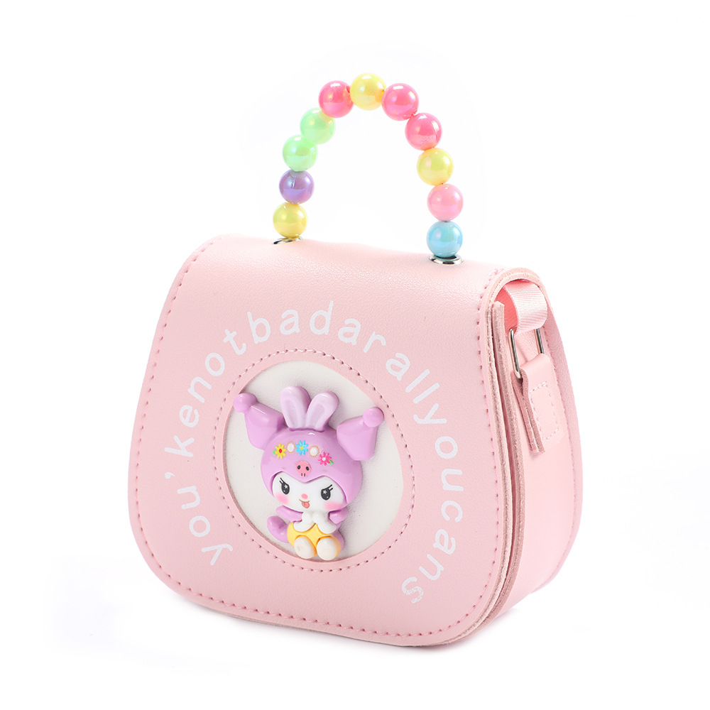 Nuevo bolso de cambio para niños divertidos niños lindos Kulomi hombro mochila de perlas chicas bolso de cambio portátil al por mayor