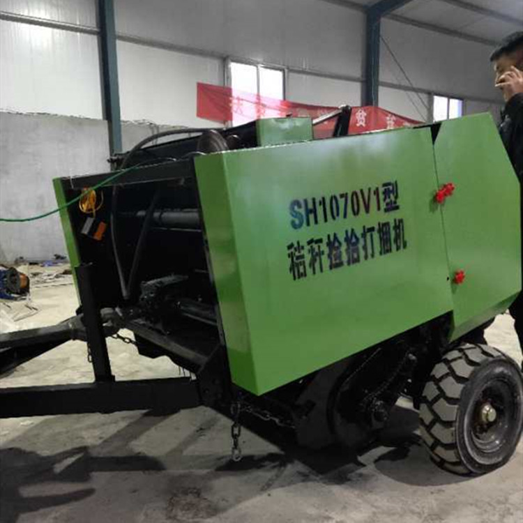 麦草秸秆打捆机 秸秆粉碎打包机价格 小型玉米秸秆打捆机